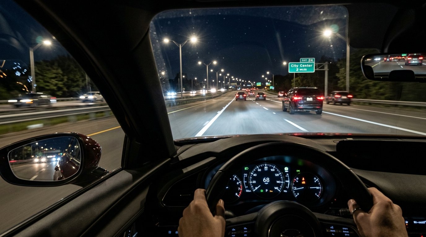 Night Driving Essentials: Headlights, High Beams & Glare Management